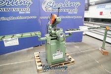 12.5" Bewo #CPO315LT-HA/LT, miter cold saw, 44-88 RPM, 6" vise, power clamping, power head & feed, coolant
