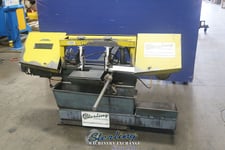 9" x 16" W.F. Wells #L-9, horizontal bandsaw, 14.5" wheel blade, 60-300 FPM, coolant, manual clamping, work
