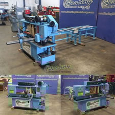 9" x 16" DoAll #C-916A, horizontal bandsaw, 105- 275 FPM, 1" x 0.035" x 158" blade, 14" wheel diameter, 2 HP