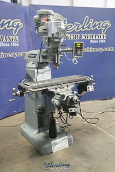 Bridgeport #Series-I, vertical mill, 9" x42"tbl., 30" X, 60-4200 RPM, variable speed head, X-Axis table power