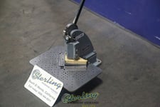 16 gauge x 6" x 6" Di-Acro #1, notching machine, 5 ton, 180 SPM, 1/2 HP