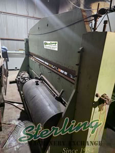 14 gauge x 12' Roto-Die #15, press brake, 3" stroke, 2-1/8" die clearancfe, 7.5" die space, 20-50 SPM