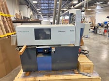 12.2" Raimann #PROFI-RIP KM-310 M, Automated Rip Saw Feed System, 11" - 14.2" blade diameter, 50 HP, 4200