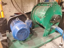 #CMTM-1500, Turbo Mill, 200 HP, Clam-Shell, Blower, Cyclone, Airlock, VFD Controls
