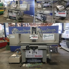 16" x 32" Okamoto #ACC-1632DX, horizontal surface grinder, 14/12" x 1.5" x 5" wheel, 82 FPM, manual over the