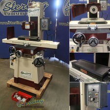 6" x 18" Chevalier #FSG-618SP, horizontal surface grinder, 8" x 1/2" x 1-1/4" wheel, 2 HP, 3450 RPM,. Walker