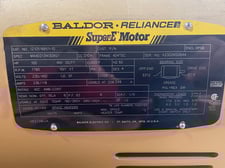 100 HP 1800 RPM Baldor Reliance, Frame 404TSC, Drip-Proof Ball Bearing, 230/460 Volts New Surplus (2