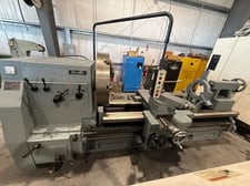 40"/60" x 80" Cadillac #4080G, gap engine lathe, 32" 4-jaw chuck, 4" bore, Aloris tool post, 10" Steady Rest