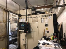 7.87" Toshiba #BTD-200QF, table type horizontal boring mill, 40 automatic tool changer, 39.4" X, 39.4" Y