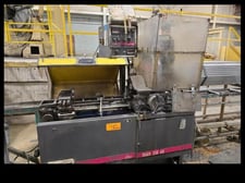 13.75" Dake Mep #Tiger-350AX, automatic vertical cold saw, 7.5" vise, 15-90 RPM, multi-indexing