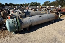 630 sq.ft., 50 psi shell, 150 psi tube, Piersol Pine, Stainless Steel Shell and Tube Heat Exchanger, 3/4"