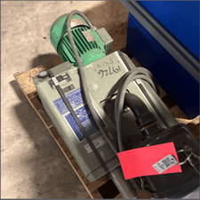 Air Fluid #U2.70.S, Vacuum Pump, 2 HP, 1985