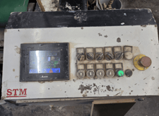 Stanza, Roll Coat Finish Line, double roll coater, stain wipe 2 head, UV oven, w/ spare rollers, 2012