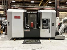 Mori Seiki #NT-4200/1000SZ, CNC Lathe, 28.7" swing, 2.5" bar, 29.5" X, 7.7" Y, 44.1" Z, 5000 RPM, 30 HP, 100