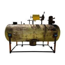 60" diameter x 94" L Frick, Horizontal Ammonia Accumulator, 150 psi @ -20°F to 200°F MAWP