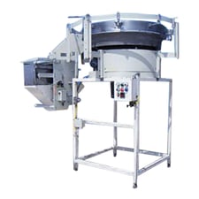 Hoppmann #FT-50, Centrifugal Feeder, 54.5" bowl diameter, 47" drum diameter, 0.75 HP, 1750 RPM, 90 V., 1990