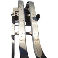 Arrowhead #Gripper-S-EL, Bottle Elevator Conveyor, 36" infeed H, 12" opening width, 3 HP, 1700 RPM, 230/460