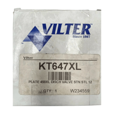 Vilter #KT647XL, 450 XL Discharge Valve Plate, 12 pieces