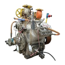 50 HP Mycom #N4BM, 4-Cylinder Reciprocating Compressor, R-717 Refrigerant, 470 psi hydraulic test