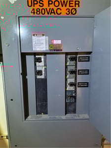 400 Amp, Square D I-LINE, Panelboard, 480 Volts, 3PH, 6 Breakers