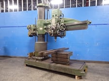 Image for 6' -17" Carlton, Radial Arm Drill, 230/460 V., 26" x 33" table, 15 HP, 1750 RPM