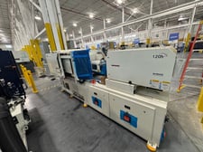 101 Ton, 1.16 oz., Haitian Zhafir #VEIII-900/1200h All Electric injection molding machne, 22mm screw, 2023