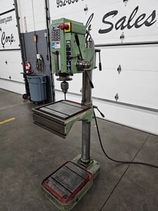 Image for Solberga #SE725, geared head drill press with powered downfeed with Jacobs chuck, 22" swing