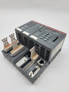 ABB #PM590-ETH-C0, Central Processing Unit, w/ Communication Module, 2MB, 24 VDC, 10W