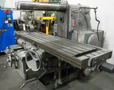 Kearney & Trecker #430, 80" x 17" table, 30 HP, 42" X travel, 1500 RPM, overarm support, #9617