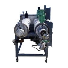 9.4 sq.ft., 400 psi shell, 150 psi tube, Waukesha Cherry-Burrell #6x72, Chemetron Votator Scraped Surface