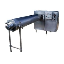 9.4 sq.ft., 250 psi shell, 600 psi tube, Waukesha Cherry-Burrell #6x72, Thermutator Swept Surface Heat