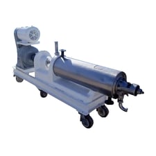 6.2 sq.ft., 400 psi shell, 150 psi tube, Waukesha Cherry-Burrell #6x48, Stainless Steel Votator Scraped