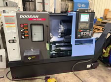 Daewoo Doosan #Lynx-220LC, CNC turning center lathe, Fanuc i, 20" swing, 3-jaw 8" chuck, 2015