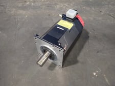 4.4 KW Fanuc #A06B-0148-B088, AC Servo Motor, 3 Phase, 3000 RPM, 132 V