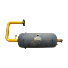 140 Gallon, Henry Technologies #COS-16042-140, Vertical Ammonia Oil Separator, 16" diameter x 42" L tank, 400