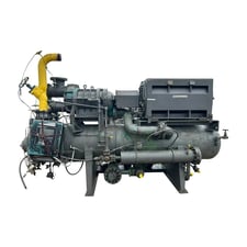 700 HP Dunham-Bush #2516DLA3VOD, FES Ammonia Rotary Screw Compressor Package, 300 psi, 3570 RPM, 4160 V., 90