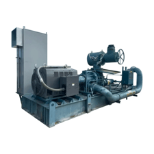 500 HP Frick #RWB-II-496V, Rotary Screw Compressor Package, 350 psi, 3600 RPM, 60 Amp., 4160 V., 60 Hz, 3-Ph.