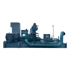 500 HP Frick #RWB-II-496V, Rotary Screw Compressor Package, 350 psi, 3570 RPM, 60 Amp., 4160 V., 60 Hz, 3-Ph.