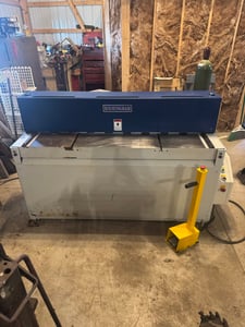 13 gauge x 5' Birmingham #H-6010, Metal Shear, 26 SPM, 24" front & back gauge, 5 HP, 2017