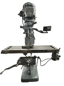 Bridgeport, vertical mill, drive serial #J245-8 86, 9" x42" table, 2 HP, reconditioned