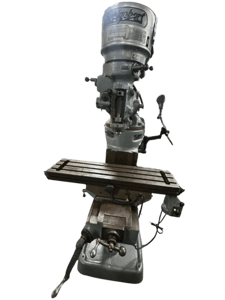 Bridgeport, vertical mill, J15378, 9" x36" table, reconditioned