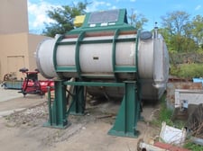Carman Industries, tumble tube processor, Stainless steel, 42" OD x 112.25" L tube, 7.5 HP, 2012