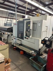 DMG, Mori #NL-2000SY/500, CNC lathe with sub spindle & live tooling, 5-Axis, 22.8" swing, 2.5" bar, 2006