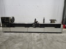 26" x 160" Romi #EH-40A, lathe, 4" spindle bore, 6.5"steady rest, taper attachment