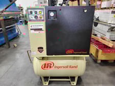16 cfm, 150 psi, Ingersoll-Rand #UP6-5TAS-150, rotary screw air compressor, 5 HP, 230 Volts