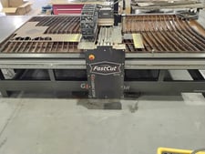 FastCut #G8, CNC Plasma Cutter, 5' x 10' table, Hypertherm Powermax 125, 60" X, 120" Y, 6" Z, 125 Amp., Water