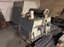 59" x 1/8" Baileigh #M-0730-C/S, 4-Roll Plate Bending Machine, 5.11" top roll diameter, 4.13" side rolls