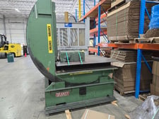 30000 lb. Braner, Upender, 61" x 61" bed, 52" coil saddle