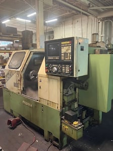 Okuma #Cadet-LNC8, CNC Lathe, OSP5020 Control, 15.7" swing, 10" chuck, chip conveyor, 1995