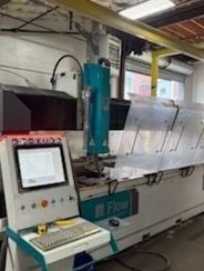 Flow #Mach-300-3015-DWJ, CNC waterjet, 5' x10'tbl., 120" X, 60" Y, 12" Z, 50 HP, 94000 psi, 2018